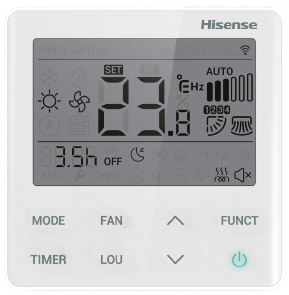 Инверторная сплит-система канального типа серии HEAVY EU DC INVERTER R32 AUD-24UX4RFM8/AUW-24U4RJ7 (комплект)